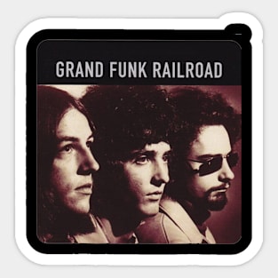 Grand Funk Power Rock Sticker